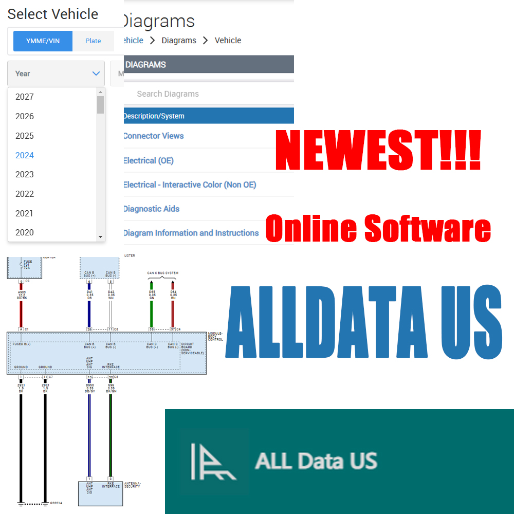 Workshop Tools Online - 2026 Alldata US Full Version Online