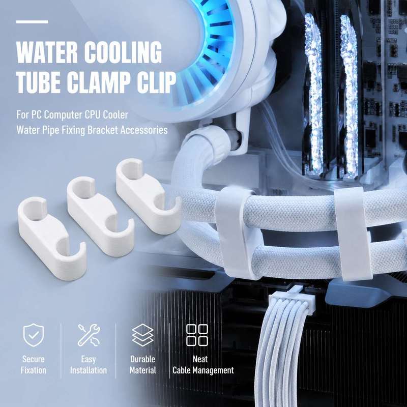Pipe Clamp Bar - PC Water Cooling Tube Clamp Clip