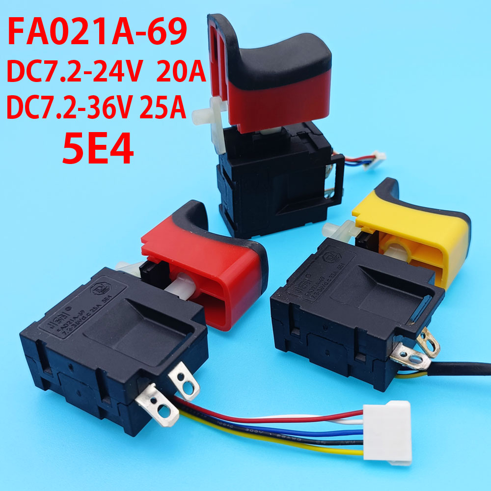 Power Tools For Workshop - 1pcs FA021A-69 Switch 5 Wire DC7.2-24V