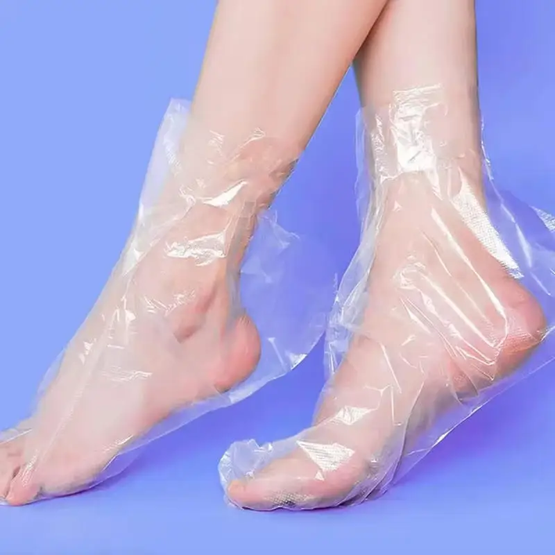 Tools Youtube - 100/200Pcs Disposable Foot Moisturizing Socks Transprent