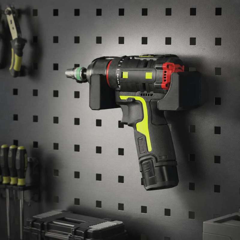 Pegboard Drill Storage Rack Fi - Workshop Tools.Hanging Board ulasan dan harga