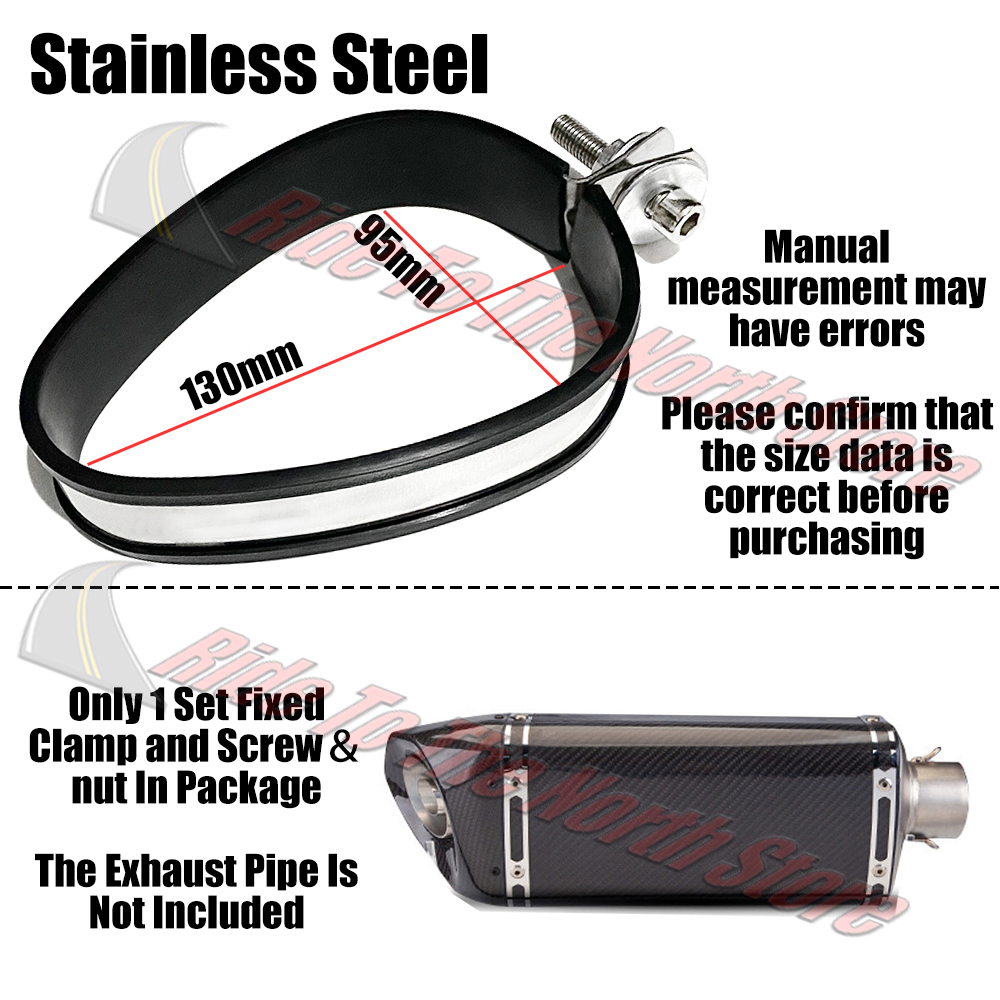 Carbon Fiber Fixed Clamp Stain - Pipe Clamp Bar ulasan dan harga