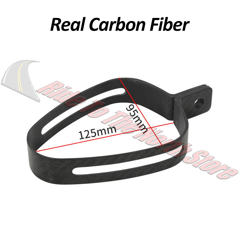 Carbon Fiber Fixed Clamp Stain - Pipe Clamp Bar ulasan dan harga