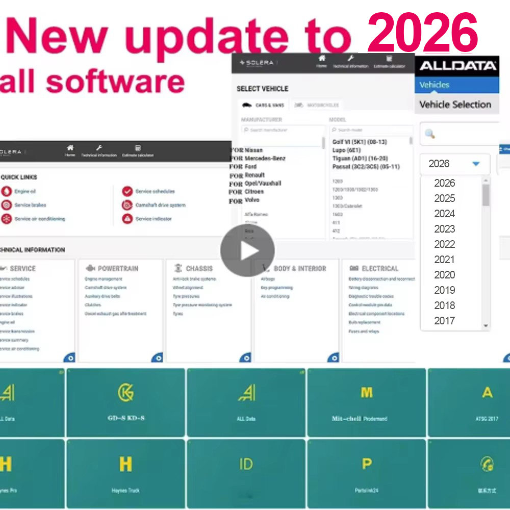 2026 Alldata Online Software A - Workshop Tools Online ulasan dan harga