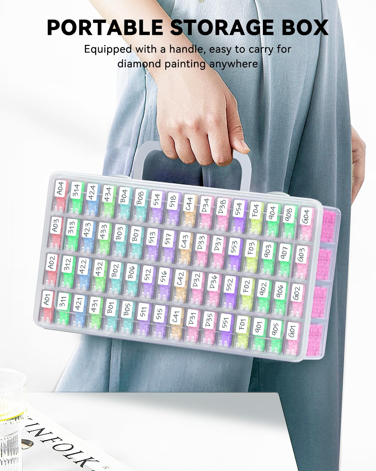 5D DIY Diamond Painting Tools  - Tool Chest Cabinet ulasan dan harga