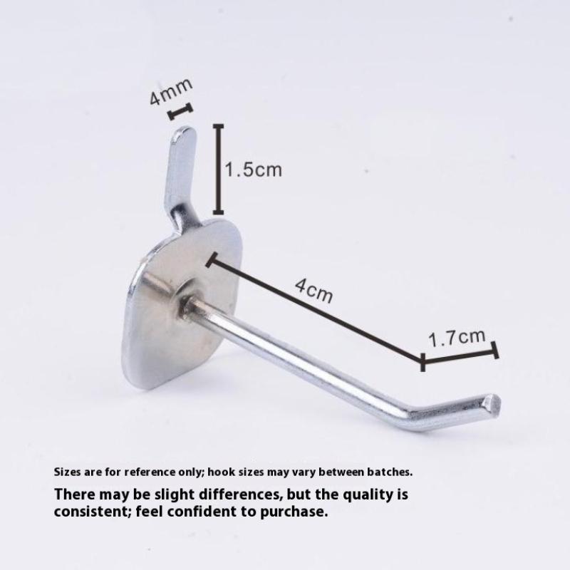 10Pcs Storage Rack Hooks Pegs  - Workshop Tools.Hanging Board ulasan dan harga