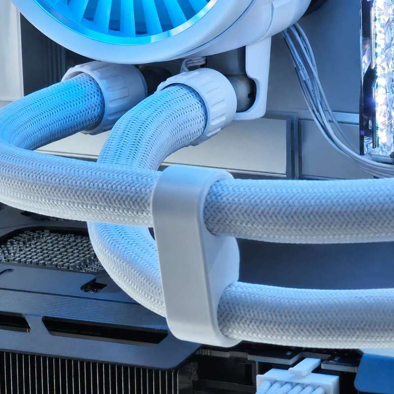 PC Water Cooling Tube Clamp Cl - Pipe Clamp Bar ulasan dan harga