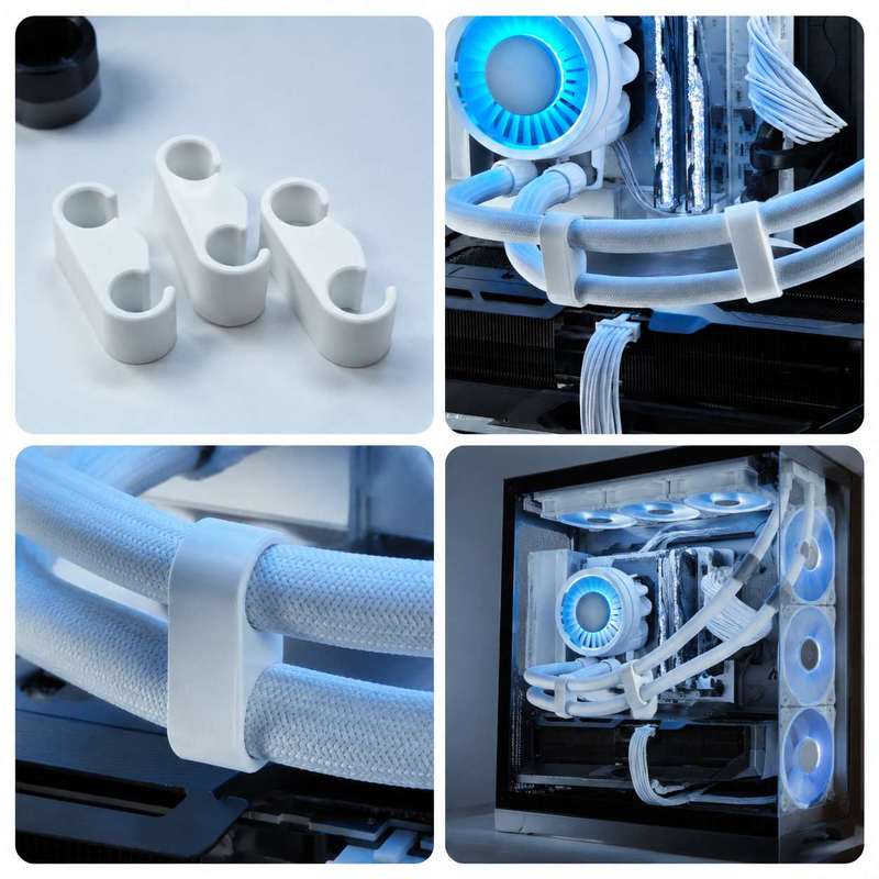 PC Water Cooling Tube Clamp Cl - Pipe Clamp Bar ulasan dan harga