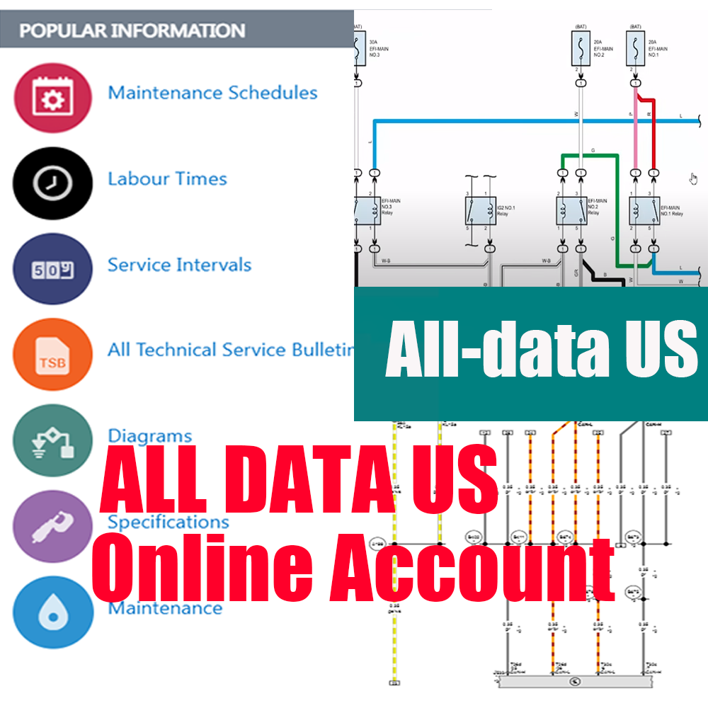 2026 Online Account Alldata US - Workshop Tools Online ulasan dan harga