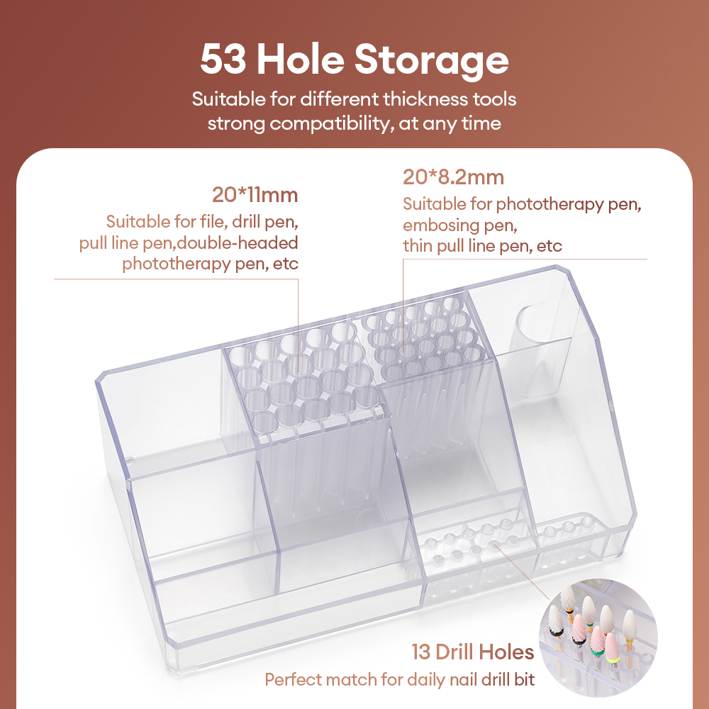 Acrylic Storage Rack Nail Art  - Tool Chest Cabinet ulasan dan harga