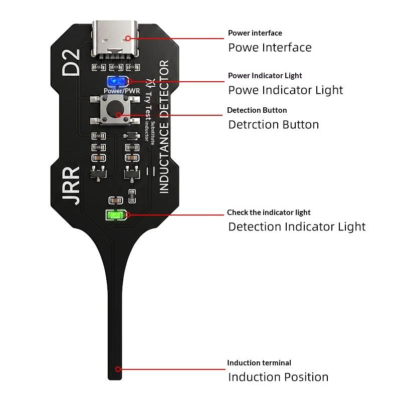 V2.0 Type-C Inductance Tester  - Workshop Tools Types ulasan dan harga