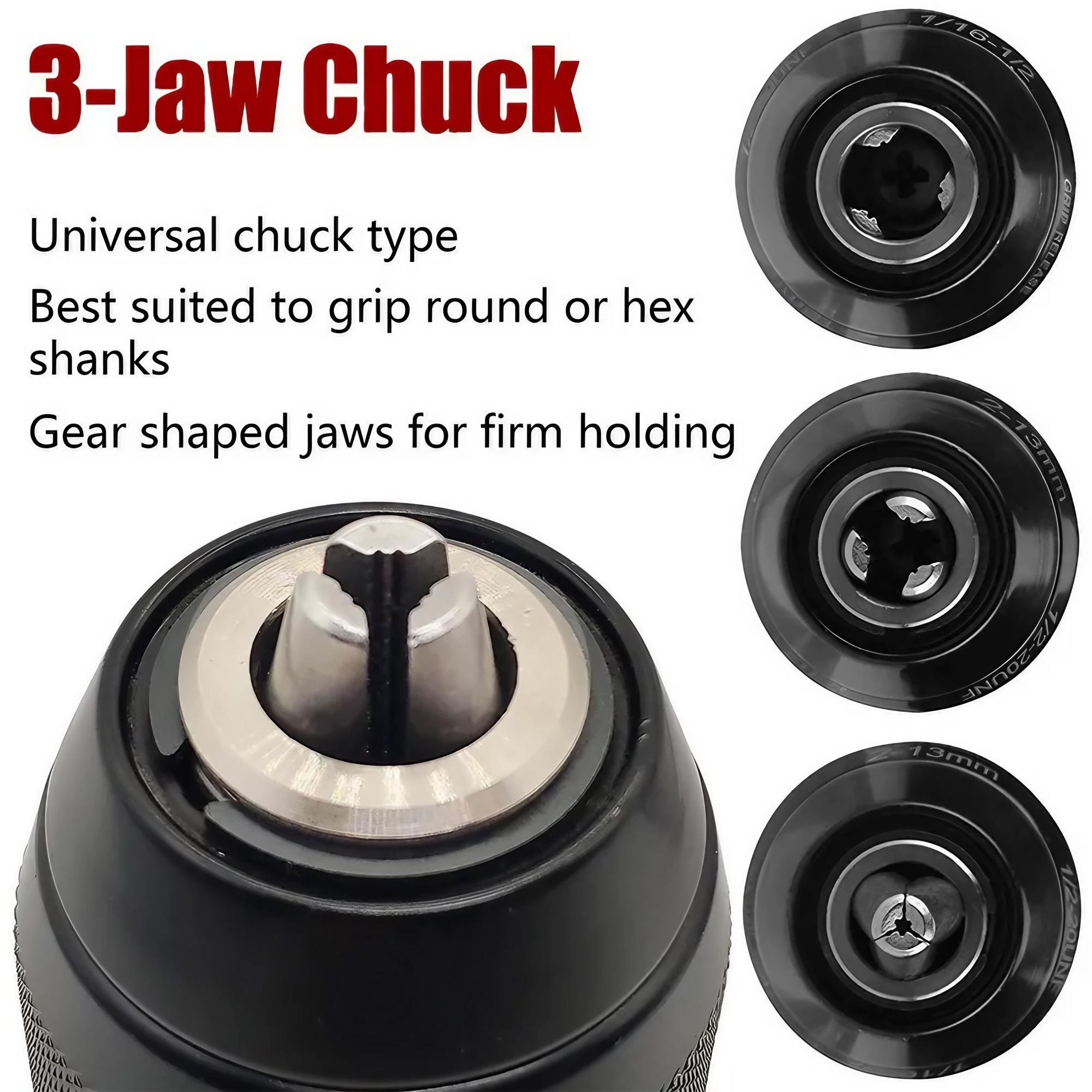 Keyless Drill Chuck Impact Dri - Power Tools For Workshop ulasan dan harga