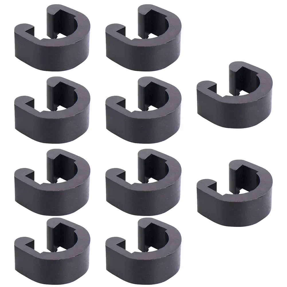 10pcs Bicycle C-Clips Buckle B - Pipe Clamp Bar ulasan dan harga