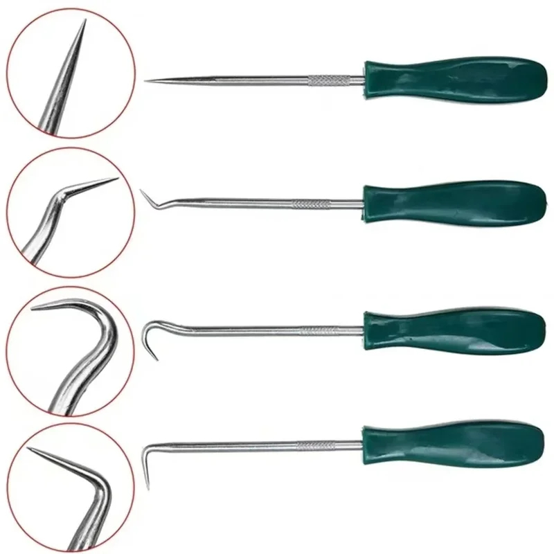 4Pcs 135mm Oil Seal Pick Hooks - Car Workshop Tools Kit ulasan dan harga