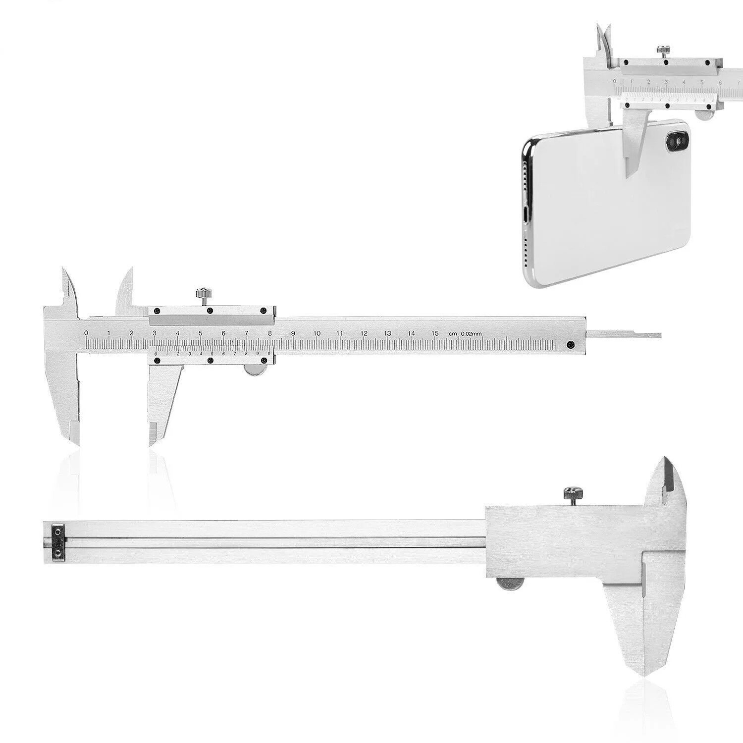 0-150mm Vernier Caliper 0.02mm - Workshop Tools In Engineering ulasan dan harga