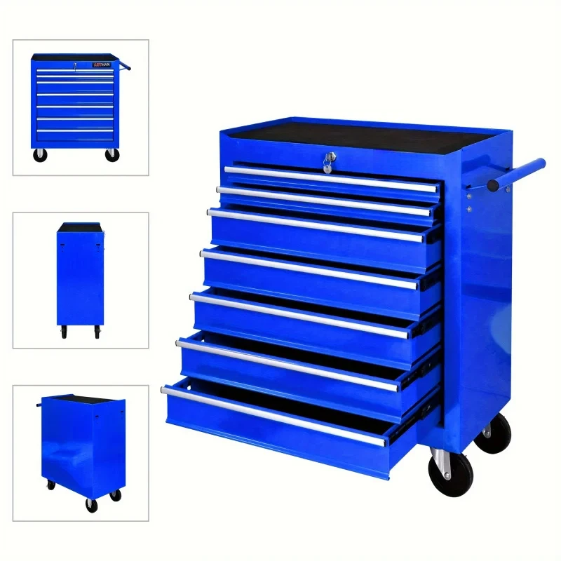 7 Drawers Blue Multifunctional - Car Workshop Tools Kit ulasan dan harga