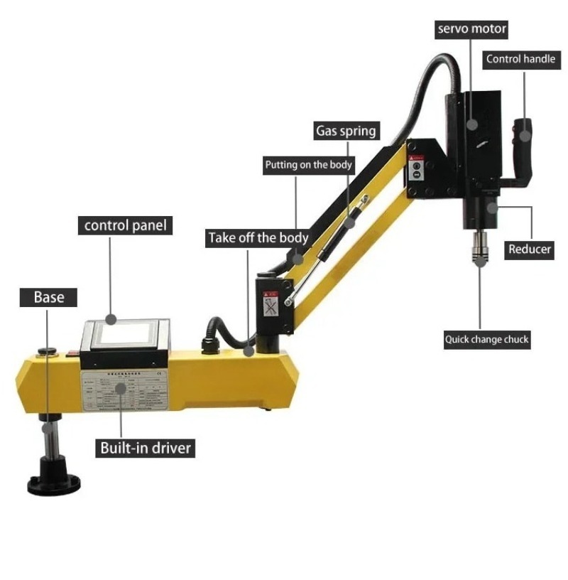 Metal Tapping Machine MR-16 M3 - Workshop Tools In Engineering ulasan dan harga