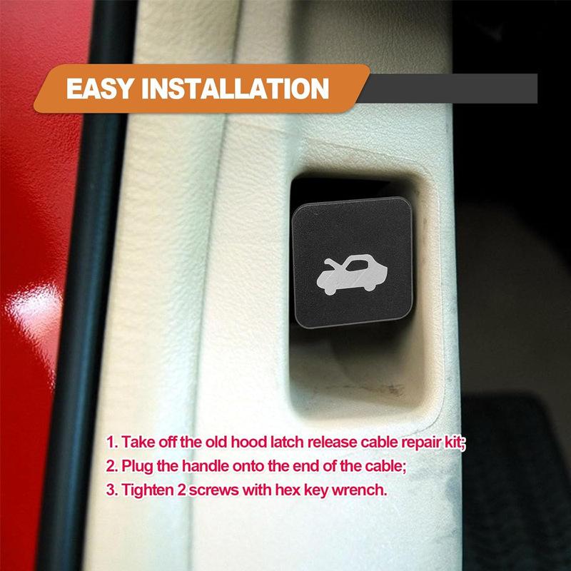 Auto Hood Release Latch Handle - Car Workshop Tools Kit ulasan dan harga