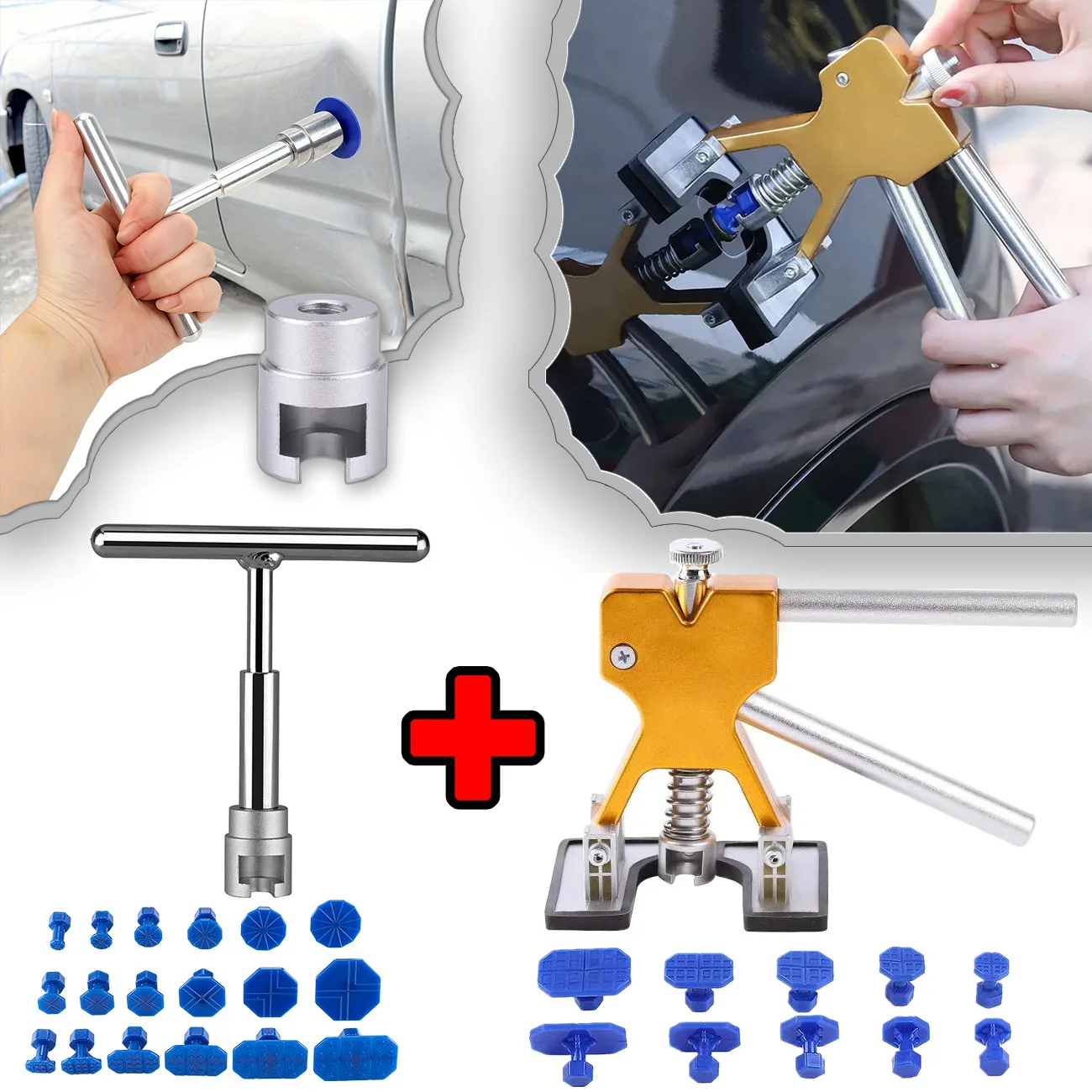 Paintless Dent Removal Tool Ki - Car Workshop Tools Kit ulasan dan harga