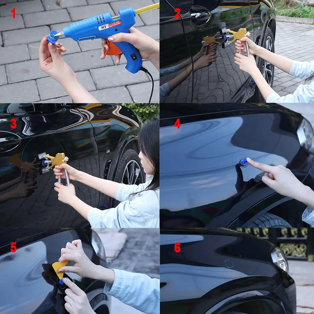 Paintless Dent Removal Tool Ki - Car Workshop Tools Kit ulasan dan harga
