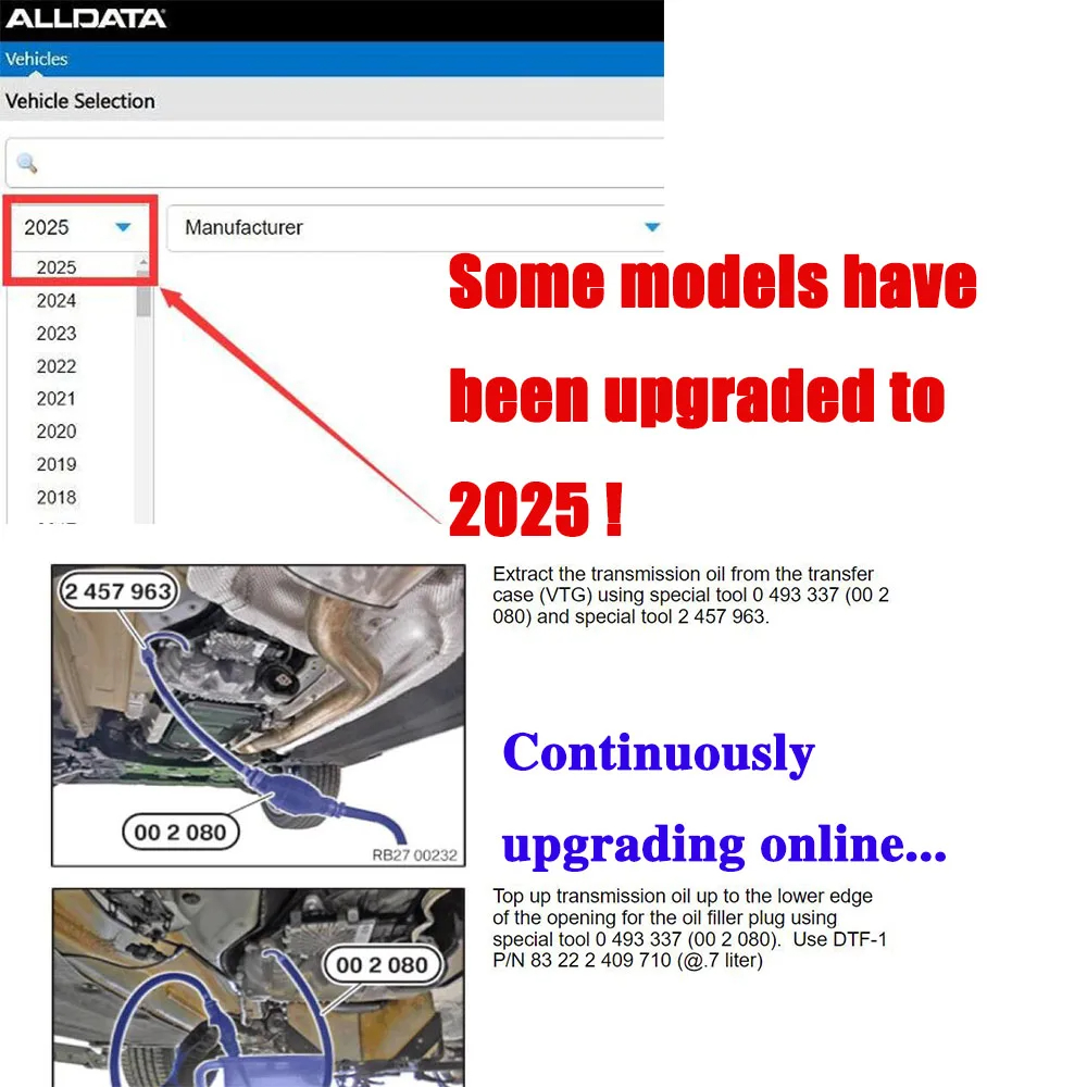 2027 Alldata CAR Data Newest O - Workshop Tools Online ulasan dan harga
