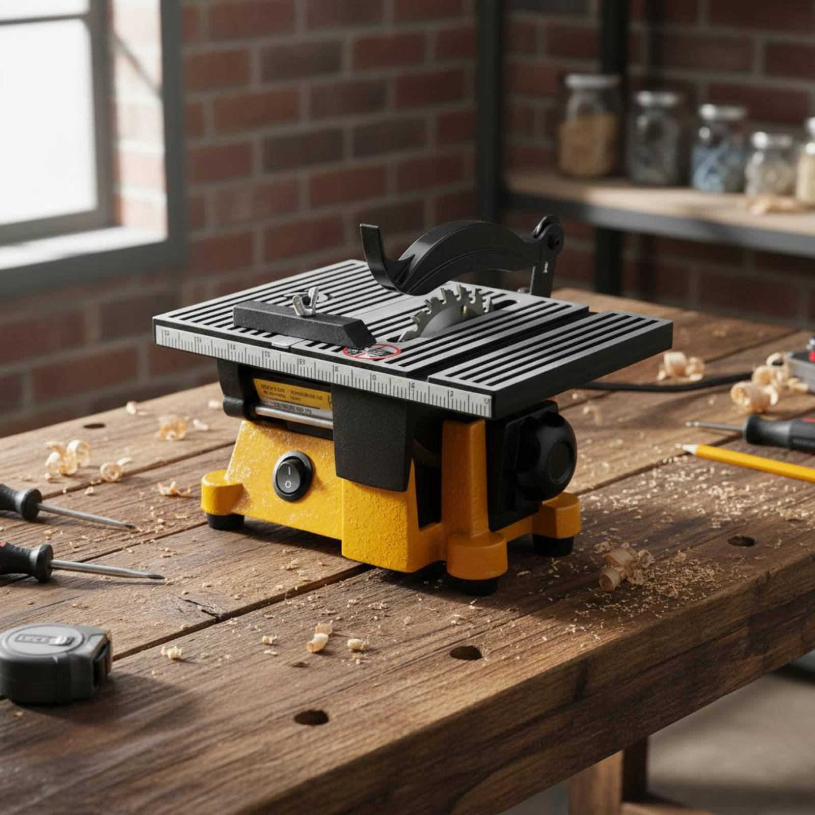 Mini Table Saw Portable Miniat - Power Tools For Workshop ulasan dan harga